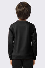 Boys Black Hallwo Sweatshirt