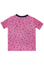 Pink Palm Lounge Wear Set
