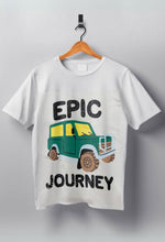 Ash White Kids' Printed Tee