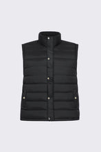 Black Puffer Sleeveless Jacket With Flap - Bobbinbash - - Black Puffer Sleeveless Jacket With Flap - Bobbinbash - #tag3#