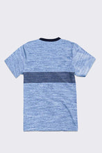 Blue Mélange Crew Neck - Bobbinbash - - Blue Mélange Crew Neck - Bobbinbash - #tag3#