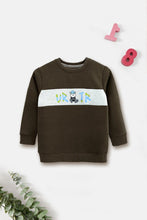 Boys Green Printed Sweatshirt - Bobbinbash - BOYS- Boys Green Printed Sweatshirt - Bobbinbash - #tag3#
