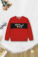 Boys Red Hallwo Sweatshirt - Bobbinbash - BOYS- Boys Red Hallwo Sweatshirt - Bobbinbash - #tag3#