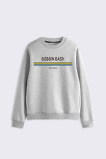 Grey Printed Sweatshirt