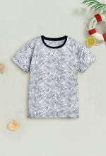 Leaf Print Tee - Bobbinbash - BOYS- Leaf Print Tee - Bobbinbash - #tag3#