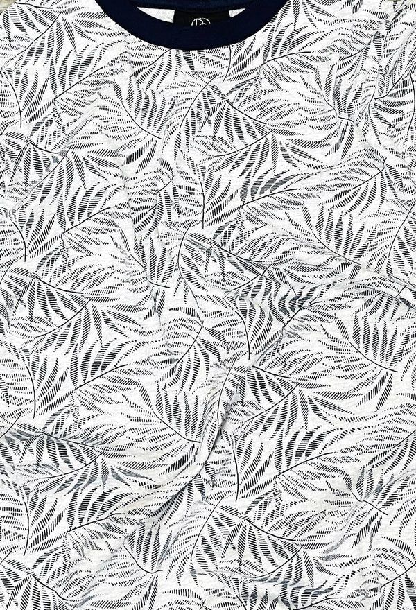 Leaf Print Tee - Bobbinbash - - Leaf Print Tee - Bobbinbash - #tag3#