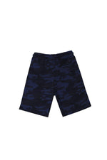 Navy AOP Terry Shorts