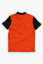 Kids' Orange and Black Polo Shirt