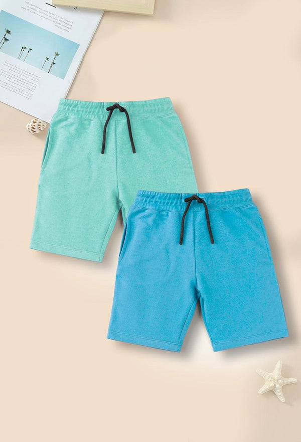 Pack of 2 Infants Shorts - Bobbinbash - BOYS- Pack of 2 Infants Shorts - Bobbinbash - #tag3#