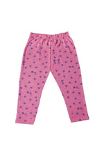 Pink Palm Lounge Wear Set