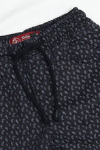 Printed Dark Grey Shorts - Bobbinbash - - Printed Dark Grey Shorts - Bobbinbash - #tag3#
