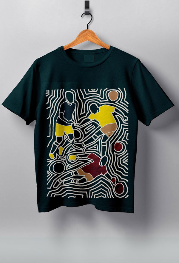 Teal Green Kids Printed Tee - Bobbinbash - - Teal Green Kids Printed Tee - Bobbinbash - -  - #tag3# - #tag3#