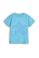 Turquoise Super Star Tee