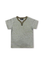 Green/White Granded Tee